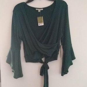 Bundle of 2 wrap around tops